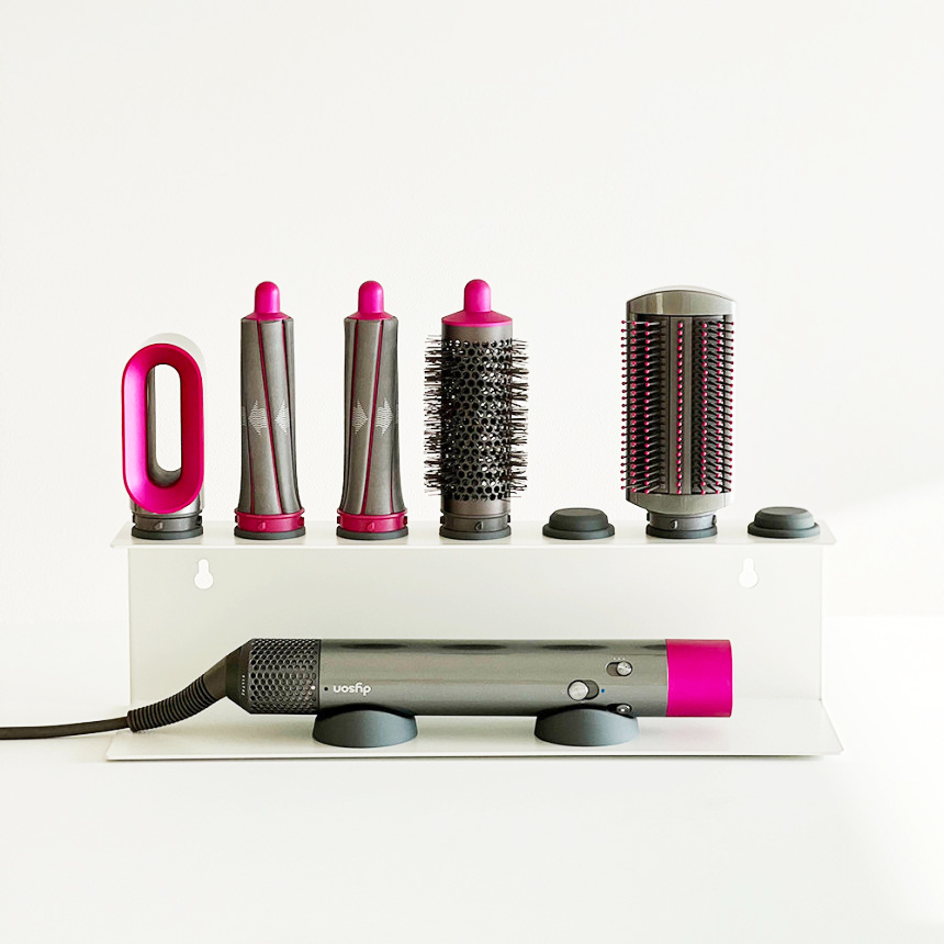 Bathroom Shelf Wall Mounted Hair Dryer Curling Iron Blow Hair Dryer Holder Rack Stand Hanger for dyson - Image 4