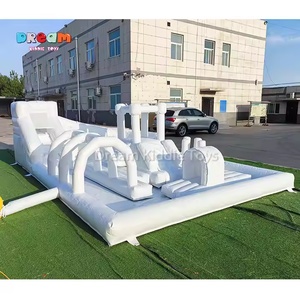 Cool, Clean, and Full of Fun! The Ultimate White Water Obstacle Bounce House! - Image 2