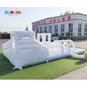 Cool, Clean, and Full of Fun! The Ultimate White Water Obstacle Bounce House! - Image 3