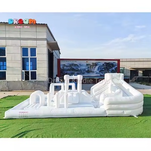 Cool, Clean, and Full of Fun! The Ultimate White Water Obstacle Bounce House! - Image 6