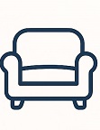 Foam couches and foam chairs